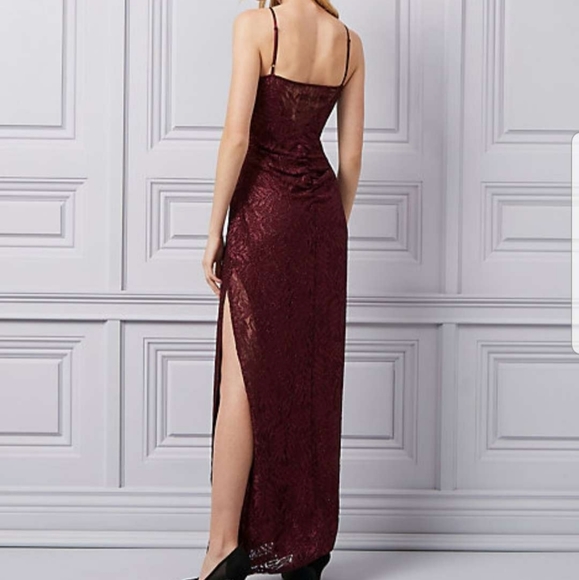 Burgundy Formal Dress - Picture 2 of 6
